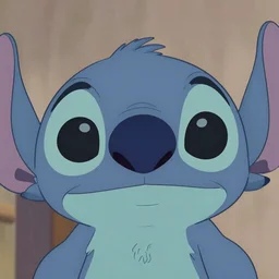 close up portrait of a cute fluffy alien with huge reflective eyes :: fur, lots of fur, fluffy, adorable, cel shading, toon shading, disney, pixar, dreamworks, disney animation style, pixar animation style, dreamworks animation style, muted colors, dull colors, pastel colors, lots of colors, colorful