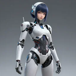 concept art of a cybernetic robot girl. protagonist robot cyborg extremely detailed in inricate, iconic character, gapmoe yandere grimdark, butterfly trending on pixiv fanbox, painted by greg rutkowski, ross draws + behance, makoto shinkai takashi takeuchi, akihiko yoshida