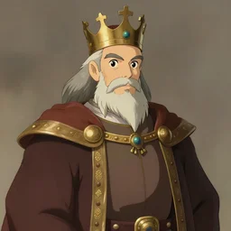 portrait of a medieval old king, artstation, cartoon, elegant, highly detailed, digital painting, clean! outstanding! art by ghibli, makoto shinkai, fujita goro, giraud!!!!!, akihiko yoshida, fadeev 8 k