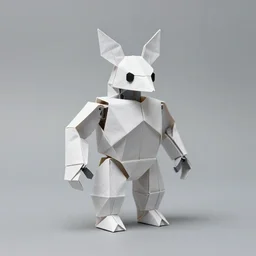 [ 🐘 as 🤖 ] origami by kim jung gi