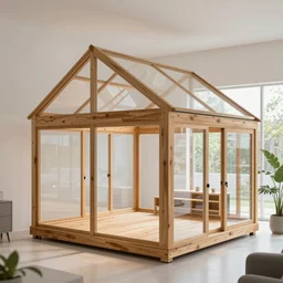 casa de madera pequena - cupulas - cristal - foto profesionales - interior