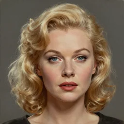 A Hearts of Iron IV portrait of a blonde German actress who looks like Marlene Dietrich. Highly detailed, fine Art, high detail, great lighting, 8k resolution, masterpiece, concept art, illustration, clear eyes, painting oil on canvas, octane render, HDR, trending on artstation, 4k, 8k, HD