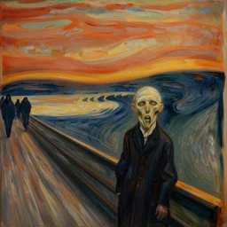 lovecraftian horror by edvard munch