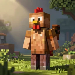 chicken minecraft skin