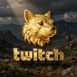 logo golden nessy twitch tv nickname