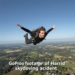“GoPro footage of Hagrid skydiving accident”