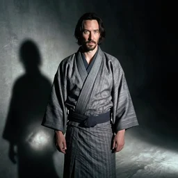 keanu reeves in a kimono by moebius and
