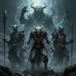 Evil gods and Cthulhu are devouring the universe,digital art trending on artstation,ultrarealistic ,4k high quality.
