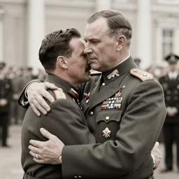 jfk hugging tsar nicholas ii