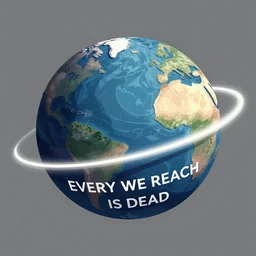 Every Planet We Reach is Dead, Digital Art, Trending on Art Station