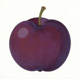 painting of a strange fruit, flat white background, style of yoshitaka amano shaun tan junji ito