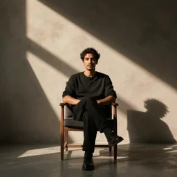me sitting in my chair