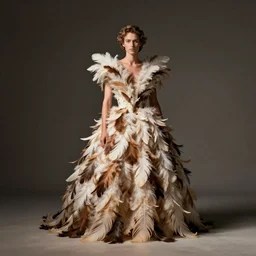 john fetterman in a dress made of feathers!!!!,