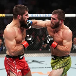 Paddy Pimpblett knocking out Khabib Nurmagomedov, UFC, 4K details