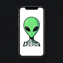 logo of a alien dating app