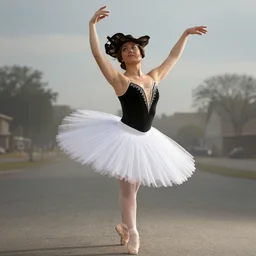 Walker Texas Ranger in a ballet skirt