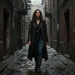 valak in a dark alleyway, artstation hall of fame gallery, editors choice, #1 digital painting of all time, most beautiful image ever created, emotionally evocative, greatest art ever made, lifetime achievement magnum opus masterpiece, the most amazing breathtaking image with the deepest message ever painted, a thing of beauty beyond imagination or words