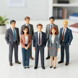 The Office cast, realistic, macro,