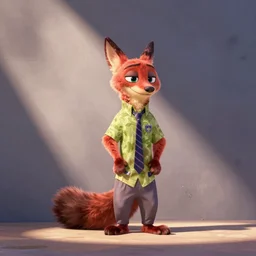 a scene from zootopia, pixar.