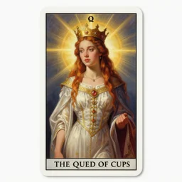the queen of cups tarot card by Austin osman spare