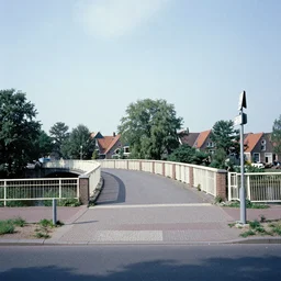 photo taken with fujifilm superia photo taken with provia photo taken with ektachrome falconbridge bridge aalsmeer flickr by Schelte a Bolswert a street with a fence and a street sign die brcke 1980 a photo
