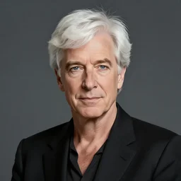 portrait of a woman with short white hair, medium shot, illustration, high quality, by steven spielberg