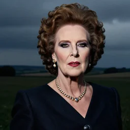 margaret thatcher in gene simmons makeup