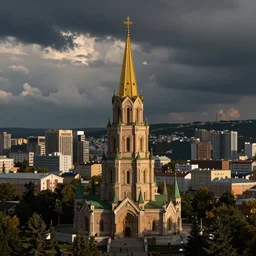 wizards tower of stavropol, city landscapes, city photos, urban fantasy