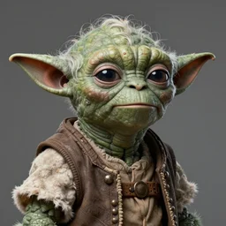 yoda fantasy art portrait, ultra realistic, intricate details, highly detailed, style of trending on artstation, raf grassetti, boris vallejo