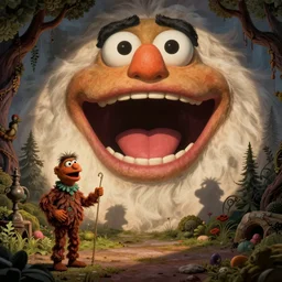 little mr giant mouth by richard hargreaves and jim henson