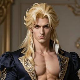 victorian alucard, masculine, muscular, symmetric face, styling, fancy, elegant, gorgeous, voluptuous hair beautiful, fine detail, magnificent