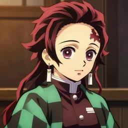 anime character portrait, Daki from Demon Slayer