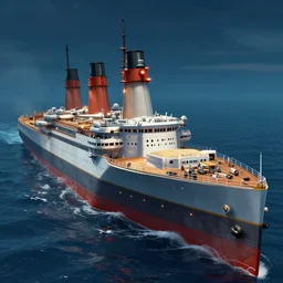 screenshot from the game starship titanic