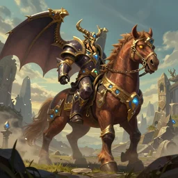 mount epic highlord's valorous charger screenshot world of warcraft mounts worldboss fantasy comics that looks like it is from borderlands by jesper ejsing, by rhads, makoto shinkai alena aenami artworks in 4 k beeple, thomas kinkade heartstone league of legends dofus overwatch