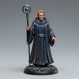 80mm resin detailed miniature of Bryan Cranston as a space wizard, Product Introduction Photos, 4K, Full body