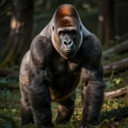 a slightly gorilla anderson cooper