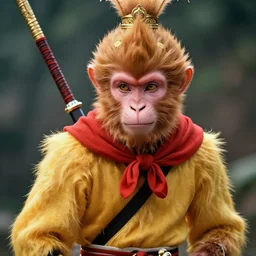 sun wukong, monkey god, photo realistic, photography, high detail