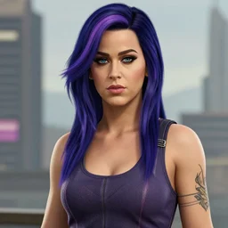 highly detailed portrait katy perry gta 5 art, unreal engine, fantasy art by greg rutkowski