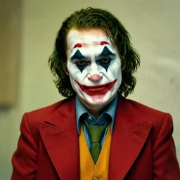 portrait of kenneth copeland as the joker, by jon mcnaughton