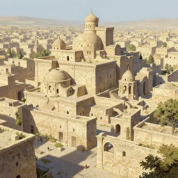 a beautiful and highly detailed digital painting of an ancient city with stone statues of Feline Gods by Marc Simonetti and Daniel Merriam | graphic novel, illustration:.4
