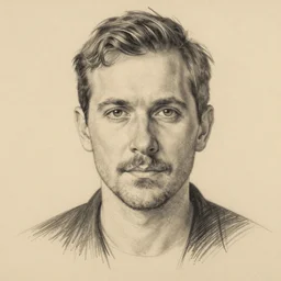 portrait drawing by paul kidby