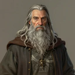 A portrait of Gandalf wearing a T-shirt, extra detailed, digital illustration, by Makoto Shinkai and thomas kinkade, digital painting, Matte painting, trending on artstation and unreal engine