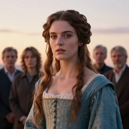 photographic portrait of a stunningly beautiful renaissance pre raphaelite lady guinevere female in soft dreamy light at sunset, contemporary fashion shoot, by edward robert hughes, annie leibovitz and steve mccurry, david lazar, jimmy nelsson, breathtaking, 8 k resolution, extremely detailed, beautiful, establishing shot, artistic, hyperrealistic, beautiful face, octane render