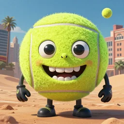 portrait of Tennis Ball Monster intricate abstract. intricate artwork. by Tooth Wu, wlop, beeple, dan mumford. mulholland drive by david lynch, dune by david lynch, octane render, trending on artstation, greg rutkowski very coherent symmetrical artwork. cinematic, hyper realism, high detail, octane render, 8k, iridescent accents