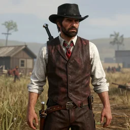 xQc in red dead redemption 2