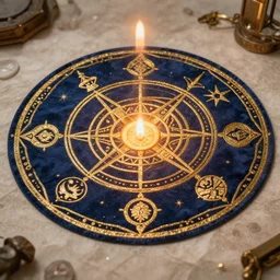 A fantasy casting circle for healing magic.