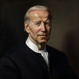 joe biden, portrait, el greco, mannerism, dramatic lighting