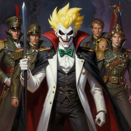 painting of doctor eggman as an evil vampire, epic, tragic, military art, fantasy, dieselpunk, hd shot, digital portrait, beautiful, artstation, comic style, by artgerm, guy denning, jakub rozalski, magali villeneuve and charlie bowater