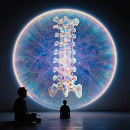 vision quest of salvia portal, macro photograph of psilocybin hologram, vertebral halo, holy mathematics, by james turrell, by alex gray, taken on apollo hasselblad, leica 8 k