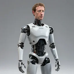 animatronic Mark Zuckerberg prototype, photo, Stan Winston studios, detailed, 4k